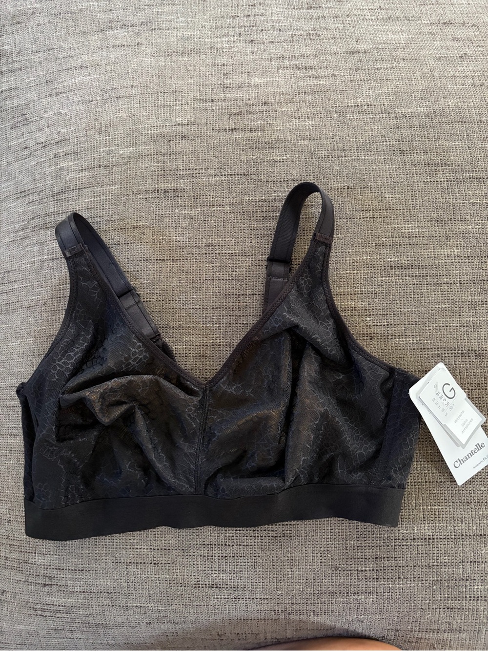 Chantelle Magnifique Bra 36DDDD Unlined Wire Free Adjustable NEW W TAGS